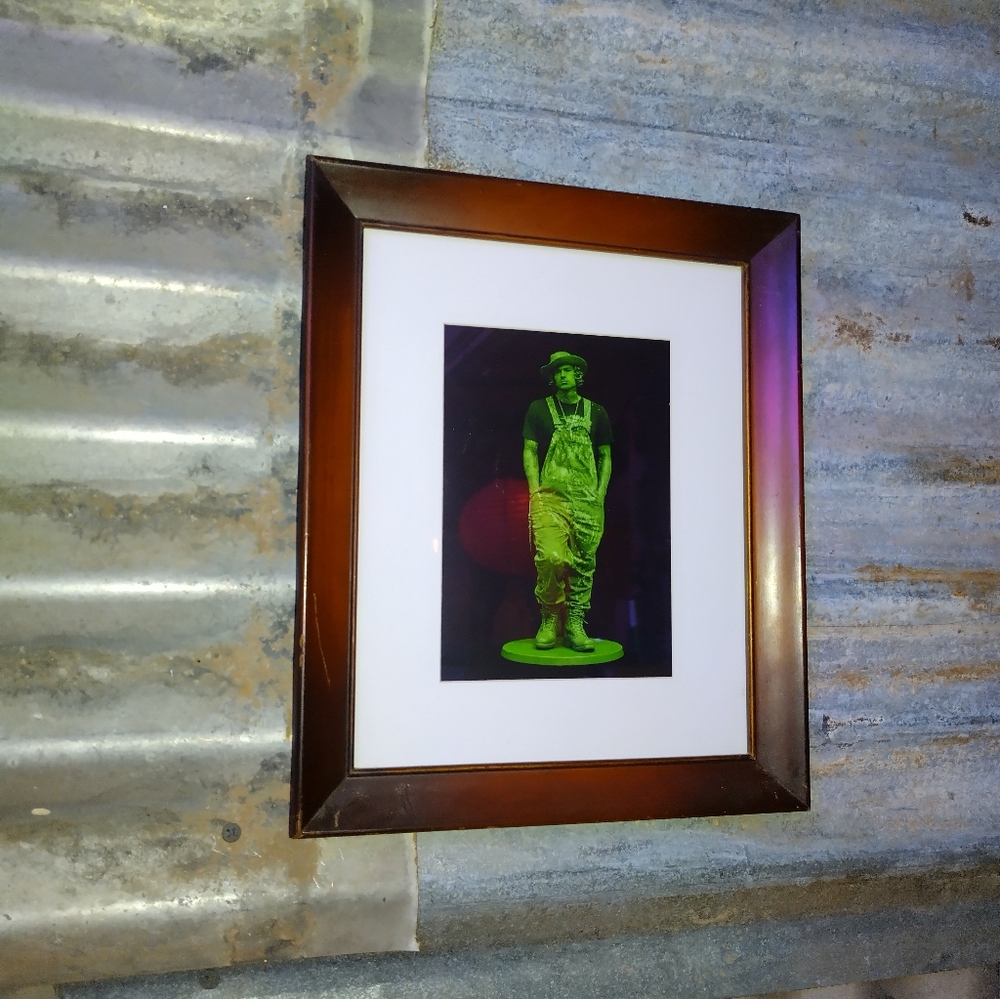 Yelawolf Plastic Army Man Framed Art Print By Neon Nicho